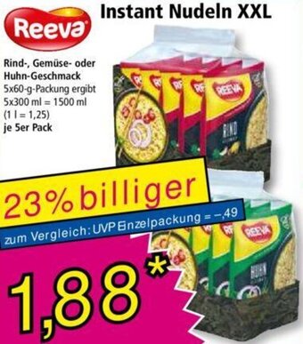 Norma Reeva Instant Nudeln XXL Angebot