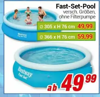 CENTERSHOP Fast Set Pool Angebot