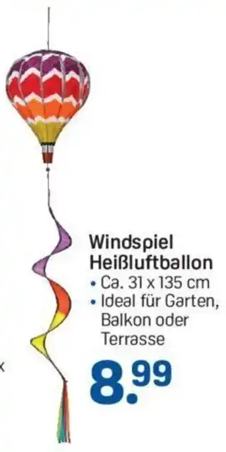 Rossmann Windspiel Heißluftballon Angebot