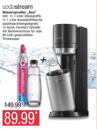 Marktkauf SODASTREAM  Wassersprudler Duo Angebot