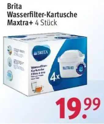 Rossmann Brita Wasserfilter Kartusche Maxtra + 4 Stück Angebot