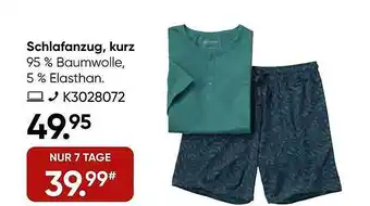 Galeria Schlafanzug, kurz Angebot