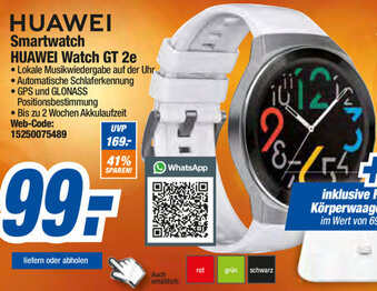 Expert Huawei Smartwatch Watch GT 2e Angebot