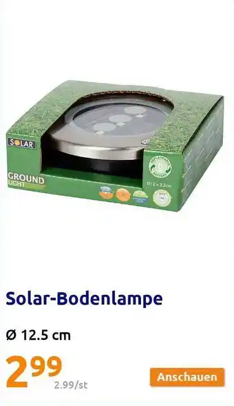 Action Solar-bodenlampe Angebot