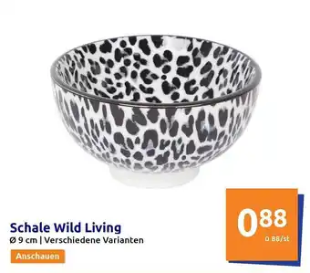 Action Schale wild living Angebot