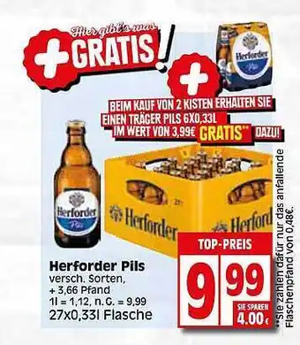 Elli Markt Herforder pils Angebot