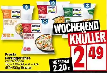 Elli Markt Frosta fertiggerichte Angebot