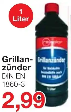 Jawoll Grillanzünder 1 Liter Angebot