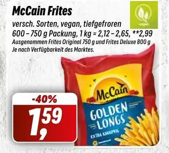 Simmel McCain Frites 600-750g Angebot