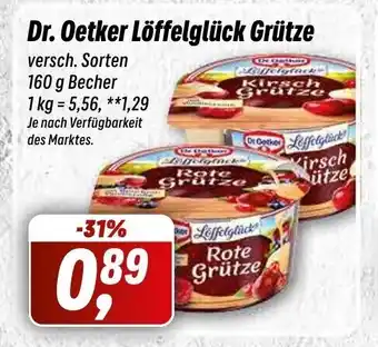 Simmel Dr. Oetker Loffelgluck Grutze160g Angebot