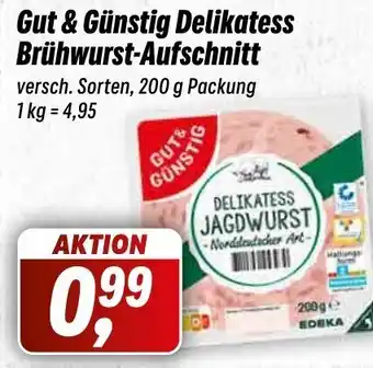 Simmel Delikatess Bruhwurst-Aufschnitt 200g Angebot