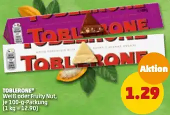 PENNY Toblerone 100 g Packung Angebot