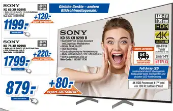 Expert Sony KD 55 XH 9299 B Angebot
