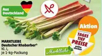 PENNY Marktliebe Deutscher Rhabarber 1 kg Packung Angebot