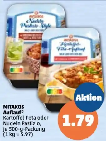 PENNY Mitakos Auflauf 300 g Packung Angebot