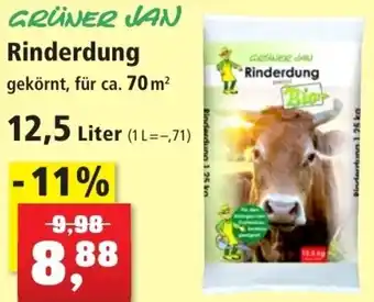 Thomas Philipps Grüner Jan Rinderdung 12,5 Liter Angebot