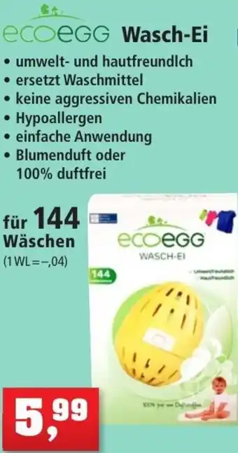 Thomas Philipps Ecoegg Wasch-Ei für 144 Wäschen Angebot