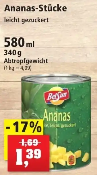 Thomas Philipps Ananas Stücke 580 ml Angebot