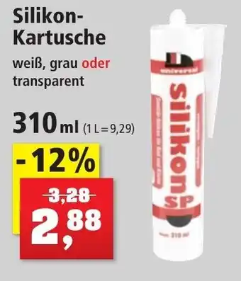 Thomas Philipps Silikon Kartusche 310 ml Angebot