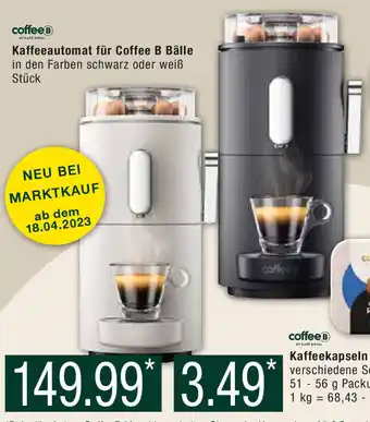 Marktkauf Coffee B by Cafe Royal Kaffeeautomat Angebot