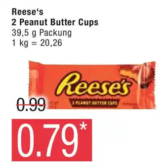 Marktkauf Reese's 2 Peanut Butter Cups 39,5 g Angebot