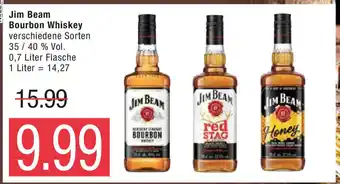 Marktkauf Jim Beam Bourbon Whiskey 700 ml Angebot