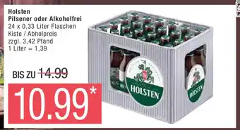 Marktkauf Holsten Pilsener o. Alkoholfrei 24*330 ml Angebot