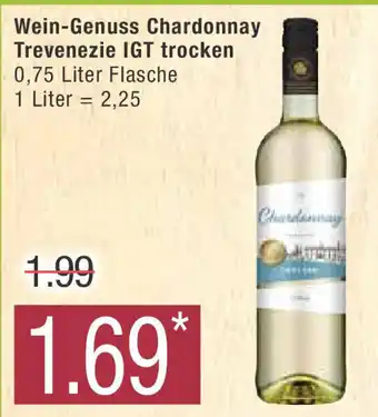 Marktkauf Wein-Genuss Chardonnay Trevenezie IGT trocken 750 ml Angebot