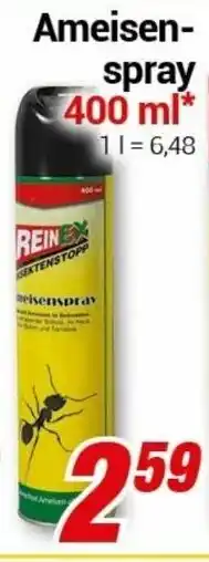 CENTERSHOP Ameisenspray 400ml Angebot