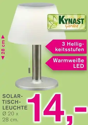 KODi Kynast Garden Solar Tischleuchte Angebot