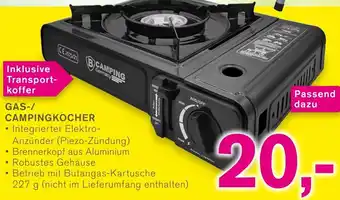 KODi Gas/Campingkocher Angebot