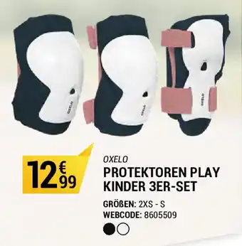 Decathlon Oxelo Protektoren Play Kinder 3er Set Angebot