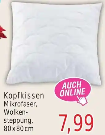 Wiglo Wunderland Kopfkissen 80 x 80 cm Angebot