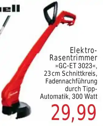 Wiglo Wunderland Einhell Elektro Rasentrimmer ,,GC-ET 3023" Angebot