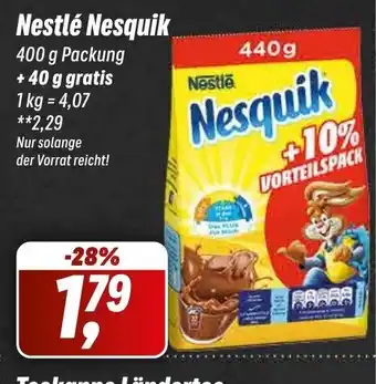 Simmel Nestle Nesquik 440g Angebot