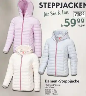 Selgros Damen Steppjacke Angebot