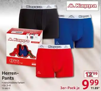 Selgros Kappa Herren Pants 3er Pack Angebot