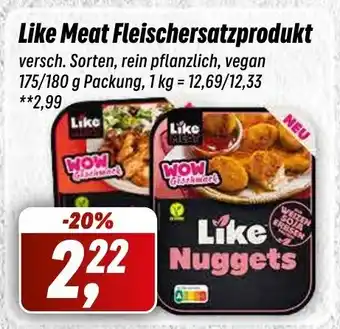 Simmel Like Meat Fleischhalternativen 175/180g Angebot