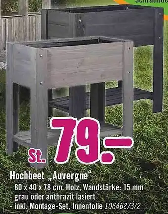 Hornbach Hochbeet auvergne Angebot