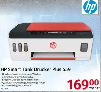 Selgros HP Smart Tank Drucker Plus 559 Angebot