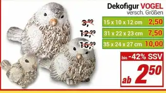 CENTERSHOP Dekofigur Vogel Angebot