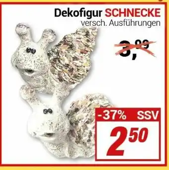 CENTERSHOP Dekofigur Schnecke Angebot