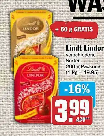 AEZ Lindt lindor Angebot