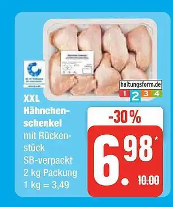 Edeka Xxl hähnchen schenkel Angebot