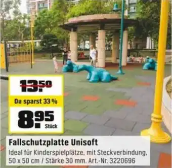 OBI Fallschutzplatte Unisoft Angebot