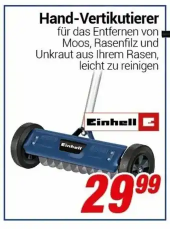 CENTERSHOP Einhell Hand Vertikutierer Angebot