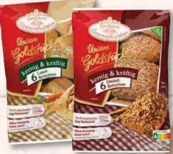 Edeka Frischemarkt Aufbackbrötchen goldstücke Angebot