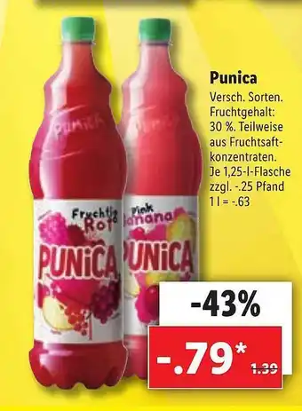 Lidl Punica Angebot