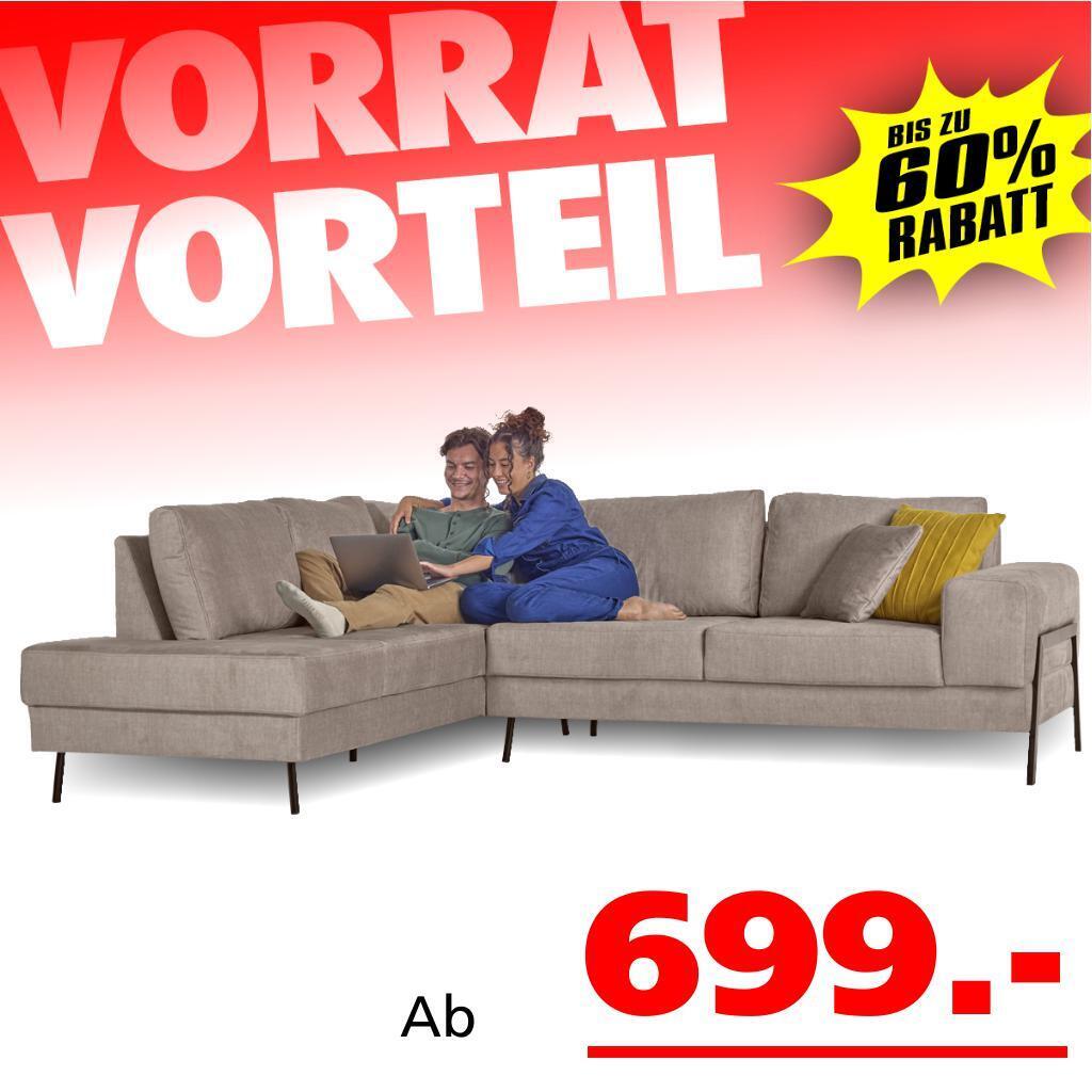 Seats and sofas porto ecksofa Angebot bei Seats and Sofas