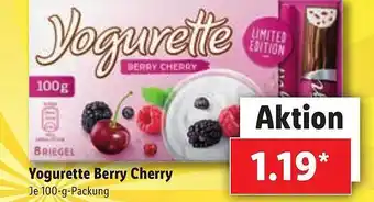 Lidl Yogurette Berry Cherry Angebot